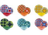 Set Di Stoviglie Excelsa 18 Pezzi In Porcellana Ankara Colorata