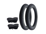 2X Pneumatici E 2X Camera D'aria 2.75-16, Set Di Pneumatici Per Ciclomotore Simson Ciclomotore