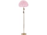 Lampada Da Terra Slim Rosa Cm Ø50X165