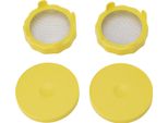 Coperchi Per Vasi Da Germinazione Coperchio Per Germinazione In Abs Con Retino In Acciaio Inox Per Vasi Mason Con Decoro In Lino