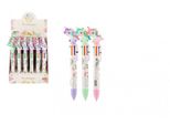 Teddies Matita/Penna Unicorno 6 Colori 17Cm Plastica 3 Colori 36Pz In Scatola