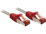 Lindy - Crossover-Kabel - RJ-45 (M) Bis RJ-45 (M) - 10 M - Sftp, Pimf - Cat 6E - Ohne Haken - Grau