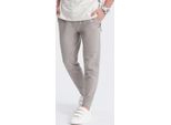 Ombre Clothing Pantaloni Jogger Da Uomo Dindrandry Grigio Cenere Xxl