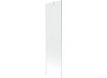 Mexen Next Paratia Per Vasca Da Bagno 1-Anta 50 X 150 Cm, Trasparente, Bianco - 895-050-000-00-00-20