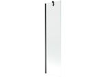 Mexen Next Paratia Per Vasca Da Bagno 1-Anta 50 X 150 Cm, Trasparente, Nero - 895-050-000-00-00-70
