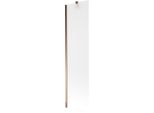 Mexen Next Paratia Da Vasca Da Bagno A 1 Anta 50 X 150 Cm, Smerigliato, Oro Rosa - 895-050-000-00-30-60