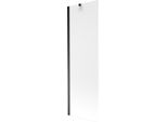 Mexen Next Paratia Per Vasca Da Bagno A 1 Anta 60 X 150 Cm, Brina, Nero - 895-060-000-00-30-70