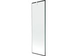 Mexen Next Paravento Da Vasca Ad 1 Anta 60 X 150 Cm, Cornice Nera, Bianco - 895-060-000-00-70-20