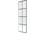 Mexen Next Schermo Da Doccia A 1 Anta 60 X 150 Cm, Griglia Nera, Cromo - 895-060-000-00-77-01