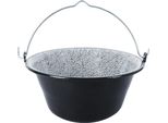 Orion Bollitore Per Gulasch Smaltato Pentola Per Gulasch Ungherese Appesa 9,5L