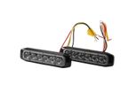 Lampeggiante 24 V Led Blu Hella Universalmente Applicabile A Vari Veicoli.