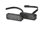 Lampeggiante 24 V Led Bianco Hella Universalmente Applicabile A Vari Veicoli.