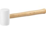 Martello Strend Pro HM221, 340 G, In Gomma, Testa Bianca, Manico In Legno, Lunghezza Del Manico 290 Mm