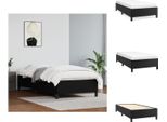Vidaxl Struttura Letto Nera 90X200 Cm In Pelle Finta - Letti E Strutture Letto