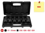 Ks Tools Set Di Bussole Elettriche Da 3/4" Da 6 Pezzi 460.1505"