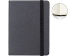 Quaderno Quantore - A6 - Nero - Con Copertina Rigida Ed Elastico - Foderato