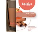 Candela Bolsius Jar True Scents 95/95 Mm, Profumata, Cannella/Mela, In Vetro