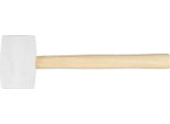 Martello Strend Pro HM221, 450 G, In Gomma, Testa Bianca, Manico In Legno, Lunghezza Del Manico 310 Mm