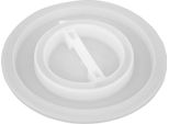 Coperchio Ics P480076, Per Contenitore, 75 Litri, Plastica