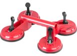 Ventosa Per Vetro Strend Pro CUP-182, A 4 Coppe, Plastica