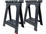 Cavalletti Qbrick Tavolo Da Lavoro, Supporto Multifunzione, Conf. 2 Pz
