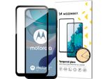 Vetro Temperato Wozinsky Duro E Pieno Di Colla Per Motorola G53 A Schermo Intero Con Cornice - Nero