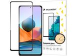 Wozinsky Super Resistente Piena Colla Vetro Temperato A Schermo Intero Con Telaio Caso Amichevole Xiaomi Redmi Nota 10 Pro / Xiaomi 12T / 12T Pro / Mi 11I / Mi 11T / Mi 11T Pro / Poco F3 Nero