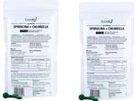 Bioalga Naturale Spirulina + Clorella - Vitalità 400 Compresse