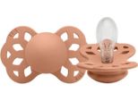 Succhietto Simmetrico In Silicone Infinity M Peach 6M+, Bavaglini