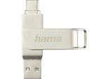 Hama C-Rotate Pro Usb-Stick 512 Gb Usb Type-A / Usb Type-C 3.2 Gen 1 (3.1 Gen 1) Silber (00182493)