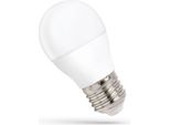 Spectrum Led E27 G45 8W = 57W 160° Drop 730Lm Bianco 230V Bianco Neutro 4000K