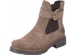 Rieker Stivaletto Da Donna Marrone, Colore:Marrone, Eu Size:36
