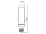 Lampadina Cilindrica A Led 10W E27 Pl T40 3000K