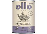 Ollo Umami Anatra E Tacchino Cibo Umido Per Cani 400 G