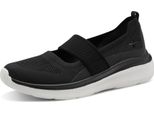 Tamaris Comfort Ballerina Da Donna Con Cinturini Sportivi Soletta Di Raffreddamento 8-82108-44, Misura:37 Eu, Colore:Nero