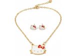 Collana E Orecchini Hello Kitty