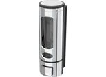 Granitan | Distributore Di Sapone A Muro - Cromo - 400 Ml - Igienico - Design Moderno - Facile Installazione