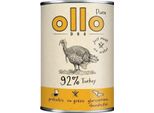 Ollo Pure Tacchino Cibo Umido Per Cani, 400 G