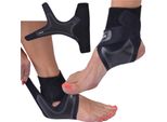FIT4MED | Supporto Per La Caviglia - Taglia Unica - Grigio Scuro - Prevenzione Degli Infortuni - Supporto Per La Caviglia