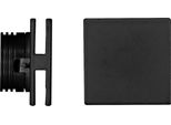 Port - Luce Da Incasso Segnapasso Led Beneito & Faure - 4W, Luce Calda 3000K, 120° - Applique Da Incasso Quadrata Nera