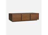 Mobile Tv Decorativo In Legno 3 Ante 180Cm, Marrone