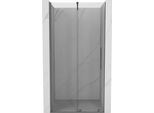 Mexen Velar Porta Doccia Scorrevole 90 Cm, Trasparente, Gun Metal - 871-090-000-01-95