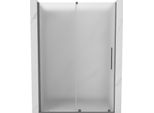 Mexen Velar Porta Doccia Scorrevole 140 Cm, Smerigliato, Gun Metal - 871-140-000-31-95