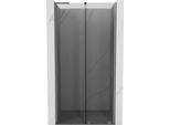 Mexen Velar L Porta Doccia Scorrevole 100 Cm, Grafite, Gun Metal - 871-100-003-41-95