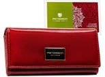 Portafoglio Da Donna In Pelle Ptn PH22-1-SAF-1925 Red