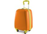 Hauptstadtkoffer For Kids - Valigia Per Bambini, Valigia Per Bambini, Trolley Per Bambini, Bagaglio A Mano 24 Litri, Trolley Per Bambini Ragazze Ragazzi, Regali X-Mas Per Bambini, Arancione
