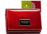 Portafoglio Donna In Pelle Ptn PH30-1-SH-1901 Red