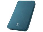 Qunature Materassino Gonfiabile Da 4 Pollici Di Spessore In Schiuma Autogonfiante, Valore 5.3R Materassino Portatile Doppio Da Campeggio 210X132X10Cm, Verde
