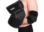 FIT4MED | Supporto Per Il Gomito - Nero - Taglia Unica - Materiale Traspirante - Stabilizzazione