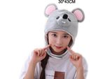 Cappello Da Topo Carino Con Lembi Per Le Orecchie Che Ti Tiene Al Caldo, Morbido Cotone Pp Peluche, Cappelli Animali Completamente Avvolti Per L'inverno